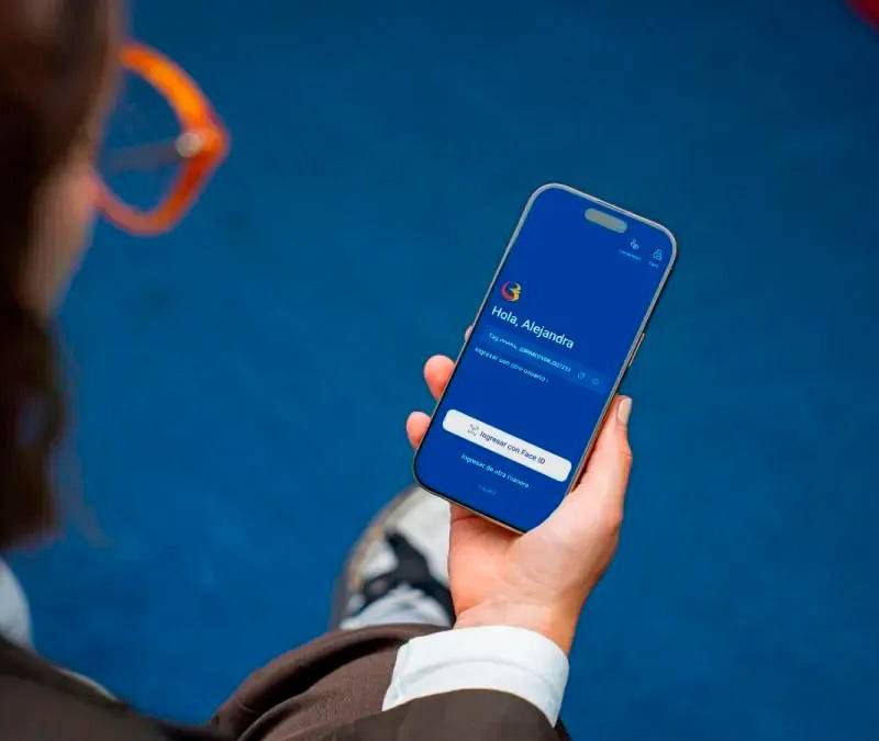 Banco de Bogotá explicó cómo acceder a la nueva aplicación y utilizar la tarjeta débito digital tras la migración de clientes de Itaú. FOTO CORTESÍA