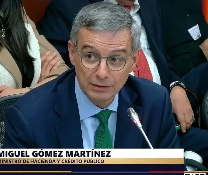El ministro de Hacienda, Miguel Gómez, afirmó ante el Congreso que “este no es el presupuesto que hubiéramos querido presentar. Es el que podemos permitirnos”. Foto: Cortesía