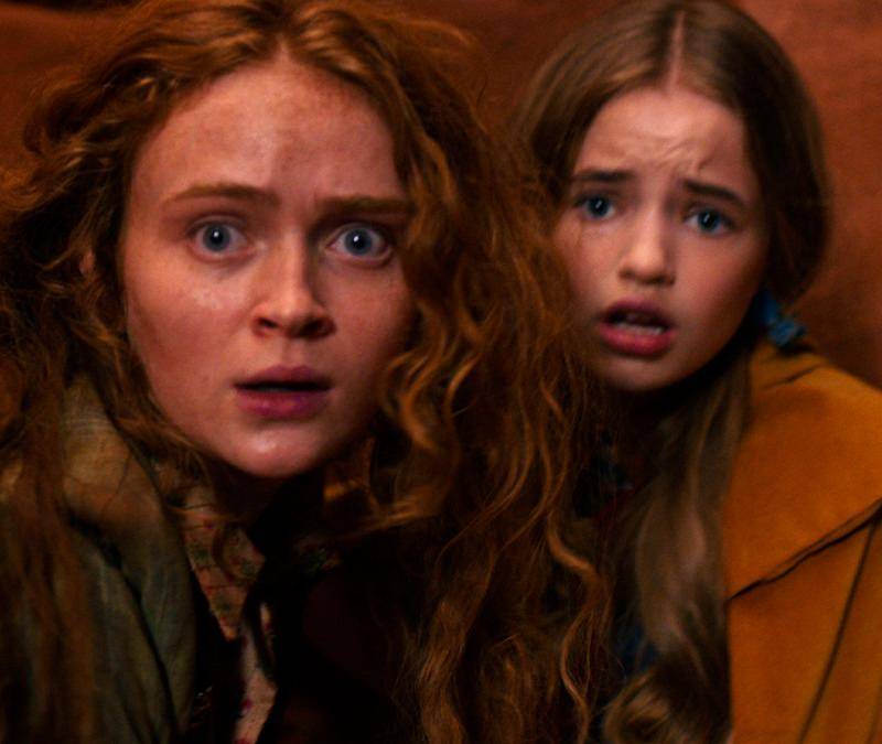 Sadie Sink (Izq.) es una de las protagonistas de Stranger Things. FOTO: Netflix