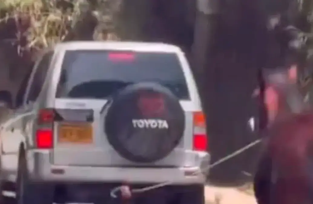 Imagen tomada del video del hecho difundido en redes sociales.