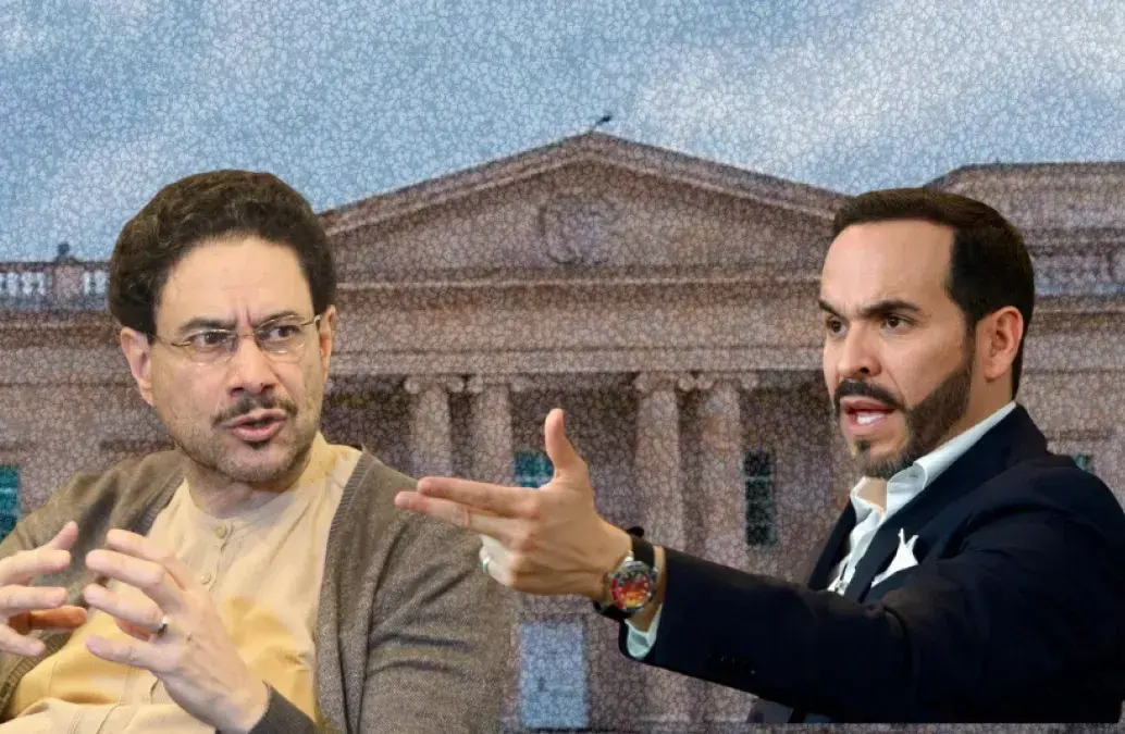 Iván Cepeda y Abelardo de la Espriella pasaron a segunda vuelta. FOTO: Colprensa.