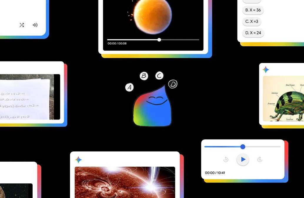 Gemini integra nuevas funciones de IA para mejorar el aprendizaje y la preparación académica. FOTO cortesía Google
