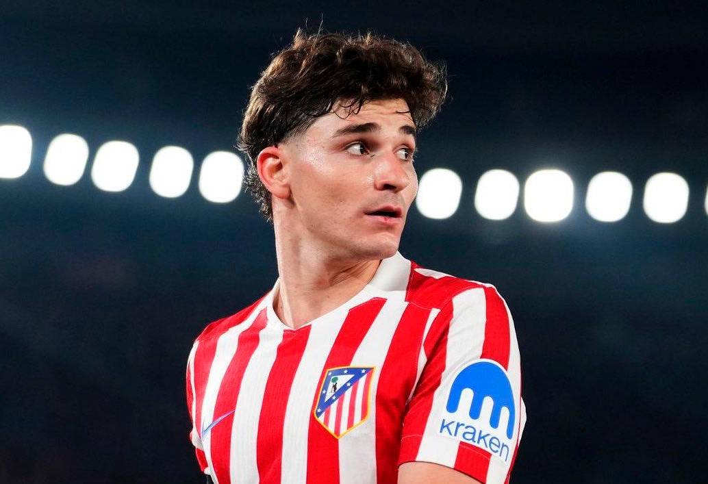 Julián Álvarez es el principal objetivo del Barcelona en el mercado de pases. FOTO ATLÉTICO DE MADRID