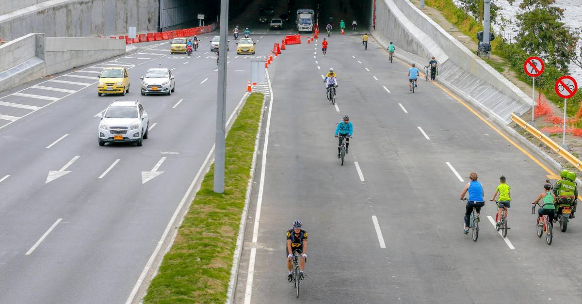 Desde este domingo vuelven las ciclovías del Río Medellín