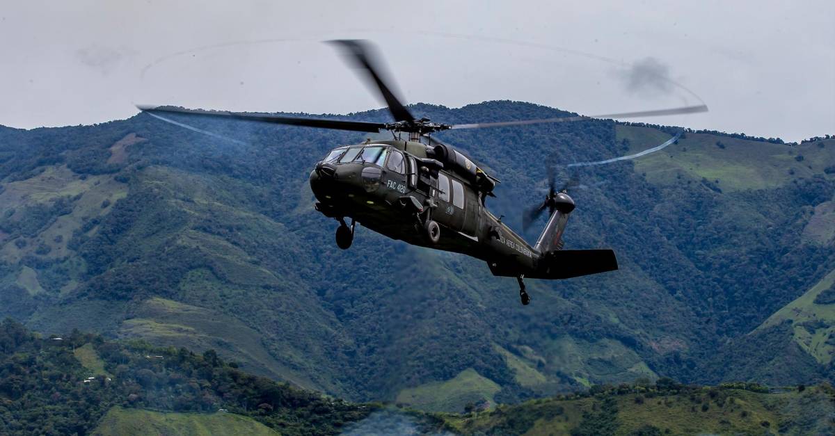 Four Soldiers Killed in Bajo Cauca Helicopter Crash