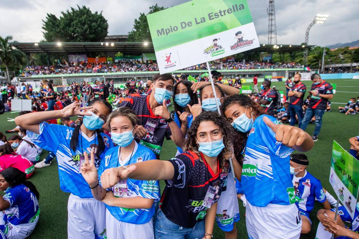 Babyfútbol Colanta, Baby Atletismo Comfenalco Antioquia, Baby Béisbol, Baby Voleibol y Baby Fútbol de Salón son algunas de las disciplinas en las que competirán los niños. Foto: Carlos Velásquez