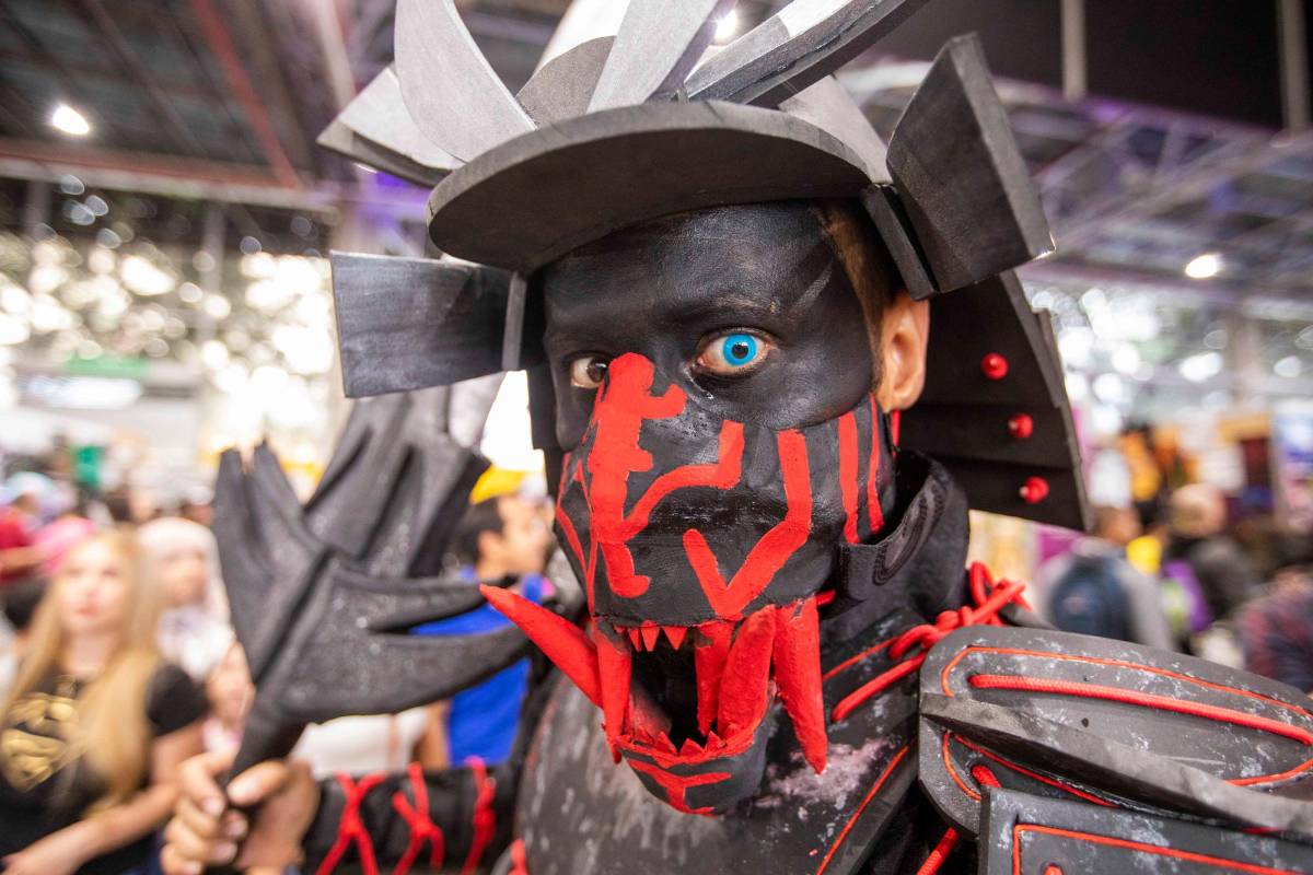 Julio César Caballero, el director y realizador del evento, confirmó que en los tres días de Comic Con asistieron 20.000 personas. FOTO CARLOS VELÁSQUEZ