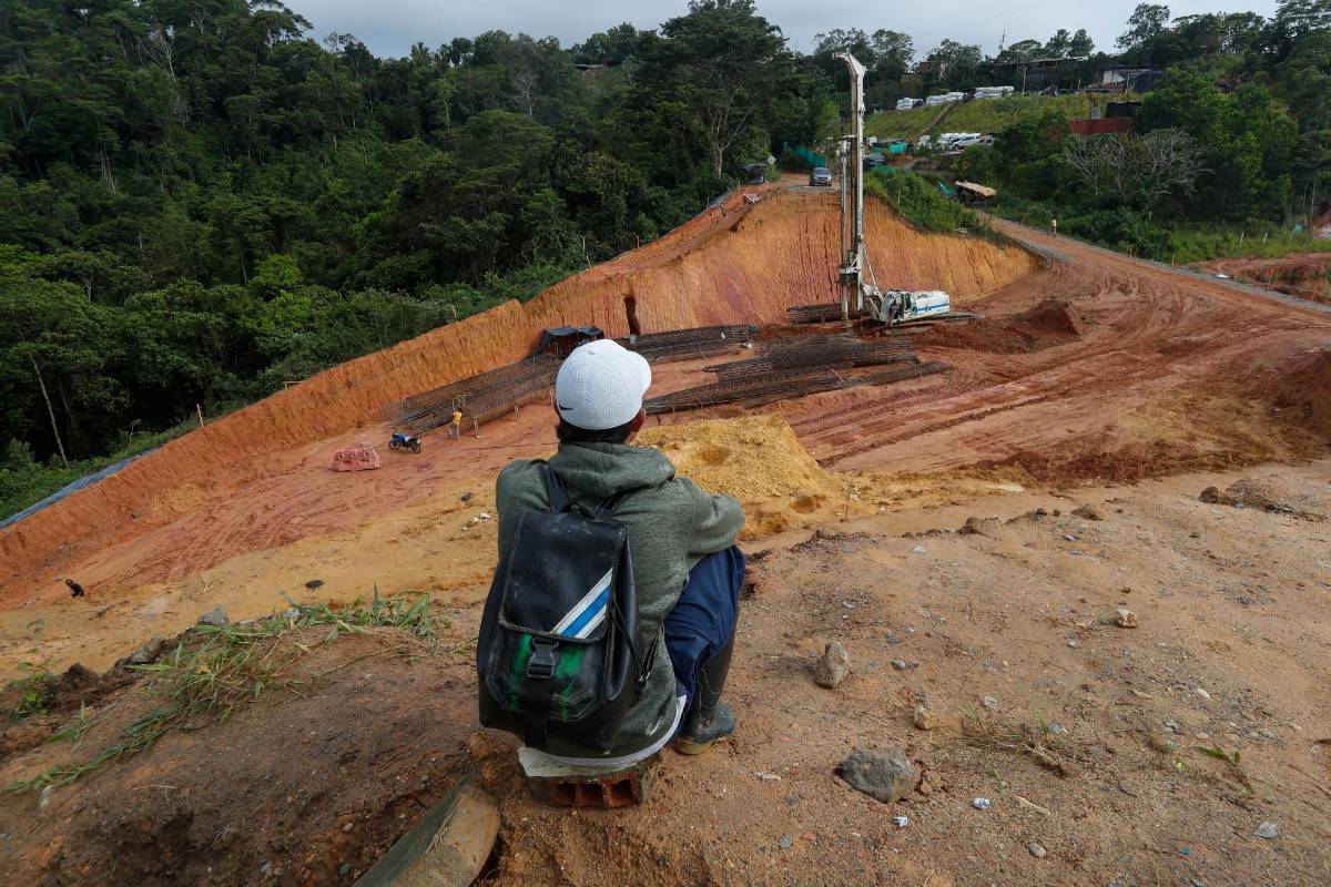 La fiebre del oro en este sector solo duró ocho días. Foto: MANUEL SALDARRIAGA QUINTERO.