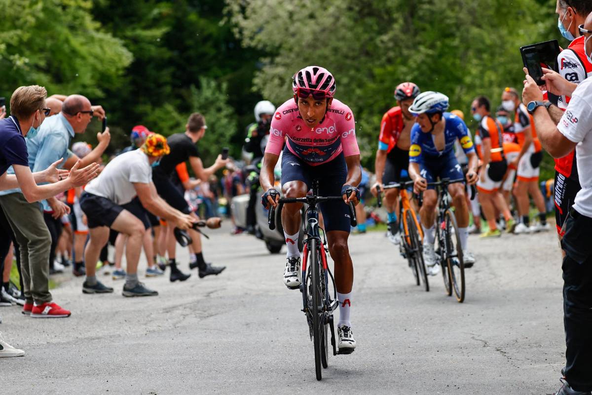 Egan logró ganar su segunda gran vuelta tras ganar el Tour de Francia en 2019. Foto: AFP