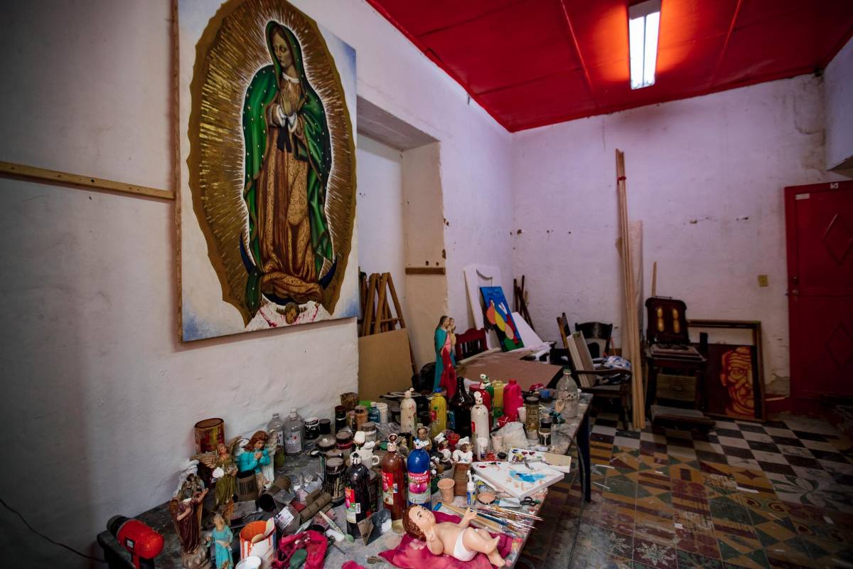En este sitio los estudiantes de la casa de la cultura realizan talleres. FOTO: Jaime Pérez