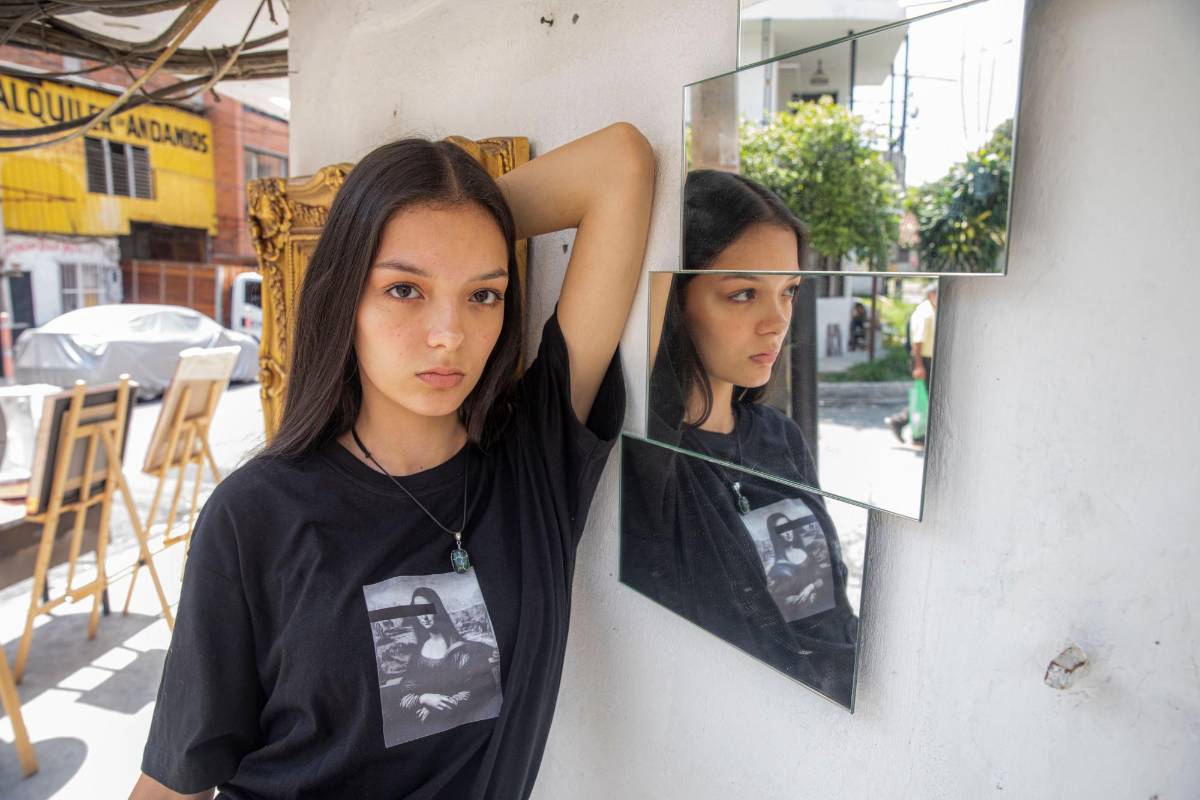Es modelo desde los 13 años. FOTO Carlos Velásquez.