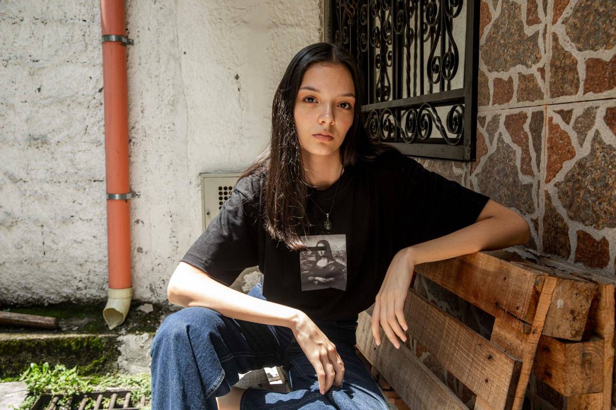 “Queremos volver a París. La idea es moverme por toda Europa, quedarme unos tres meses. Yo me veo como una modelo exitosa, trabajando en esto porque lo disfruto”. FOTO Carlos Velásquez.