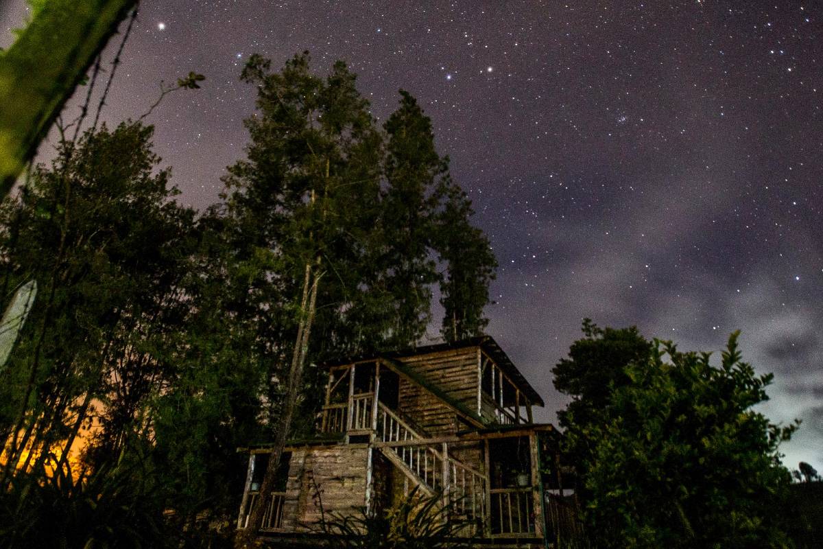 Con la astrofotografía se logran cielos imponentes y colores espectaculares del firmamento, a veces se siente querer tocar las estrellas. FOTOS: Julio César Herrera