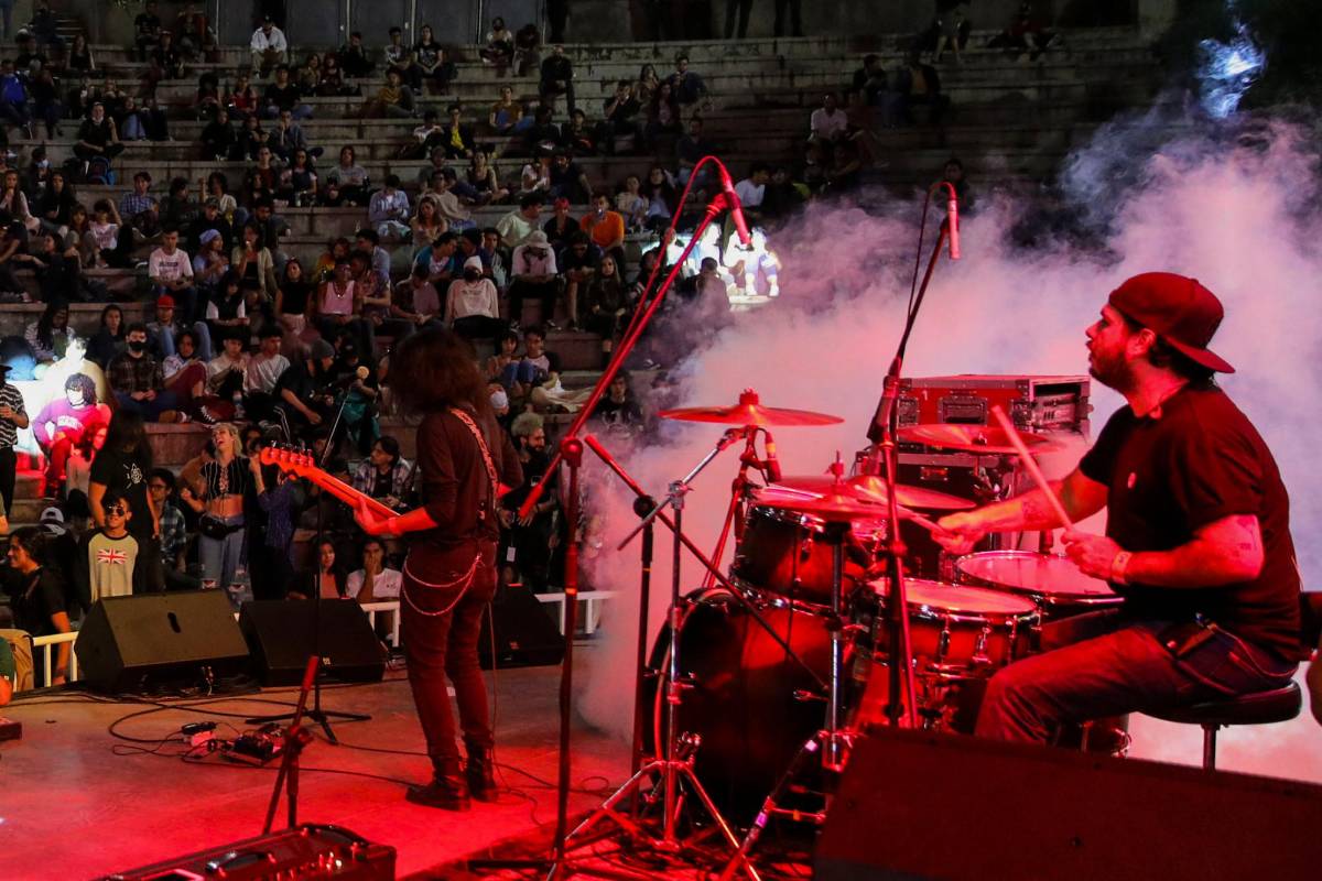 El festival del rock antioqueño ya suma 18 años. Se presentan bandas como La Pestilencia, Masacre, Tarmac La derecha y Superlitio. Foto: Edwin Bustamante