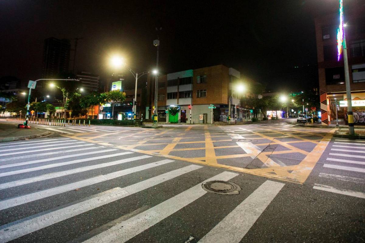 Avenida el Poblado la carrera 43 con la 10. FOTO: Julio Cesar Herrera