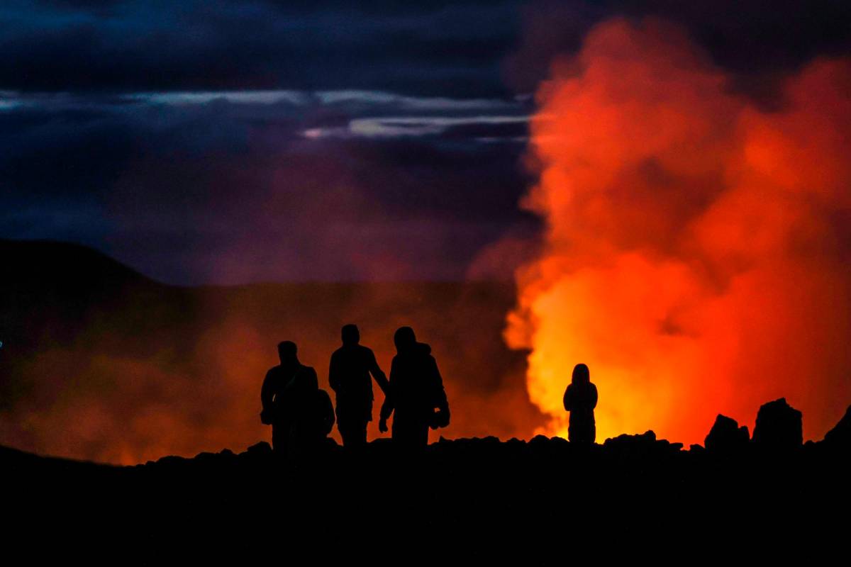 Este monte pertenece al sistema volcánico krysuvik, ubicado cerca de la capital de Islandia. Foto: GETTY