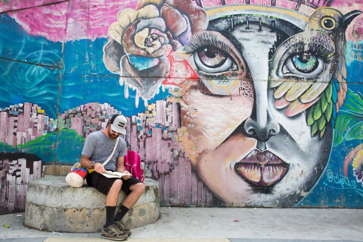 Uno de los trabajos artísticos más visitados es el Graffitour, hecho por los colectivos artísticos del sector. Foto : Edwin Bustamante