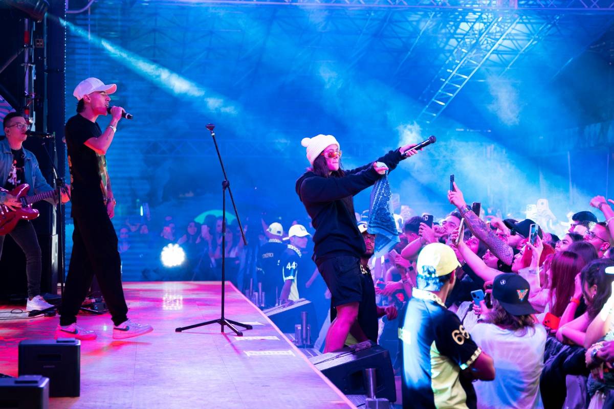 Nath interpretó hits como “Pasajero” y sorprendió a sus fans con su nuevo sencillo “El Mood”. FOTO: Cortesía