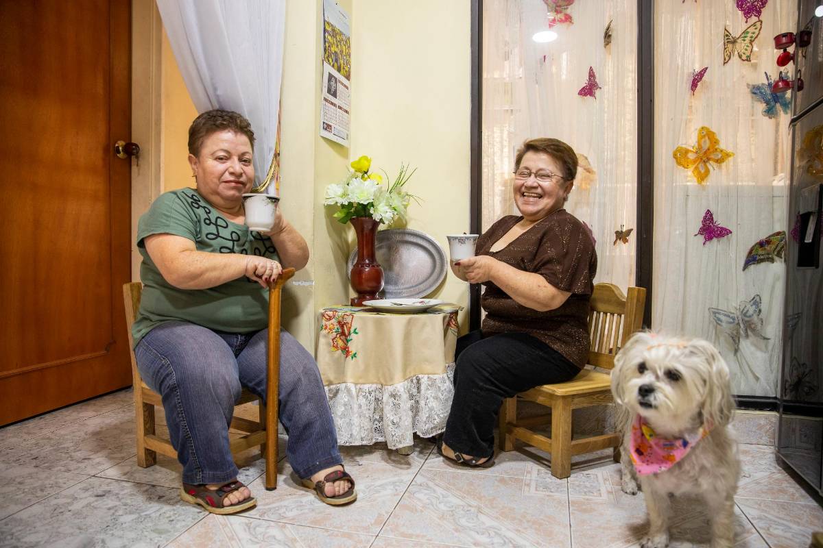 Las hermanas esperan que haya una verdadera inclusión en la sociedad porque son personas dignas de respeto, con los mismos derechos de todos los seres humanos. Foto Carlos Velásquez