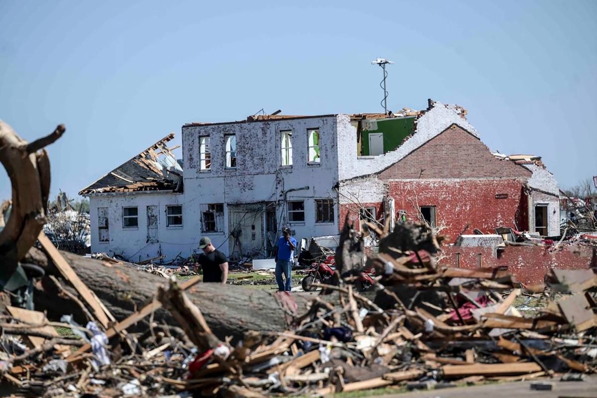 Los tornados, un fenómeno meteorológico tan impresionante como difícil de predecir, son habituales en Estados Unidos, especialmente en el centro y sur del país. Foto: Getty