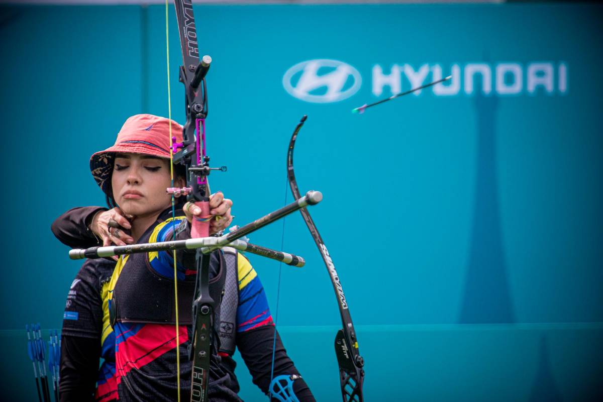 Valentina Acosta quedó en la posición 50 de 64 participantes durante la ronda de clasificación y el próximo martes 27 de julio se enfrentará a la británica Sarah Bettles en la ronda de eliminación. FOTO. Getty
