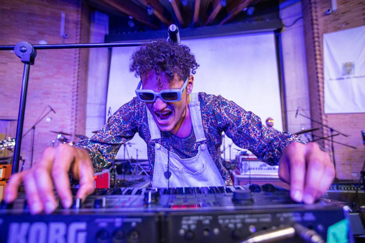 El sonido psicodélico de Vidriosos es una de las estéticas más interesantes del rock medellinense. Foto Carlos Velásquez