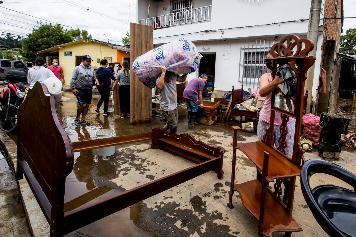 Esta segunda temporada invernal ha incrementado las inundaciones en todo el departamento. Foto Julio Herrera
