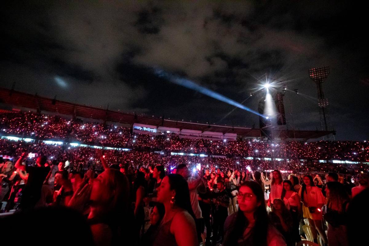 Más de 35.000 mil boletas se vendieron para el concierto de ayer sábado 4 de diciembre. Foto Camilo Suárez