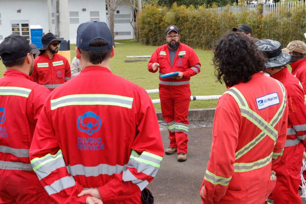 En la maniobra de este fin de semana participará un equipo de buzos. CORTESÍA EPM