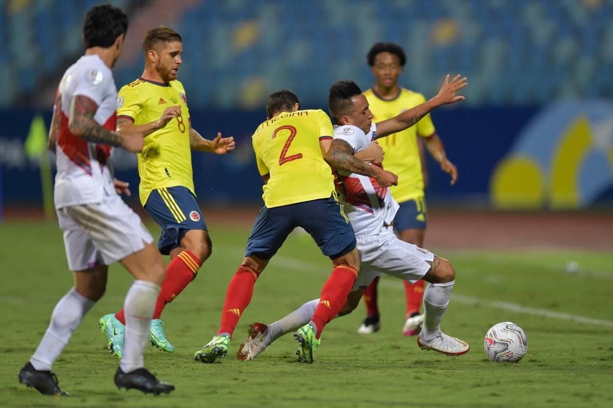 De nuevo Colombia falló en la definición a pesar de que llegó más que su rival, se repitió lo sucedido contra Venezuela, no estuvo fino a la hora de anotar. Foto: Getty