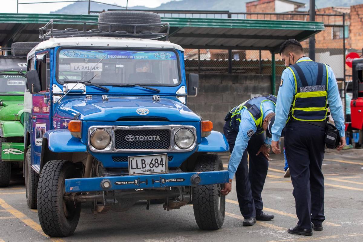 La Secretaría de Tránsito local, la cual hace controles a dichos automotores, indicó que entre 2020 y 2021 los camperos solo protagonizaron 18 choques menores. Foto: Carlos Velásquez