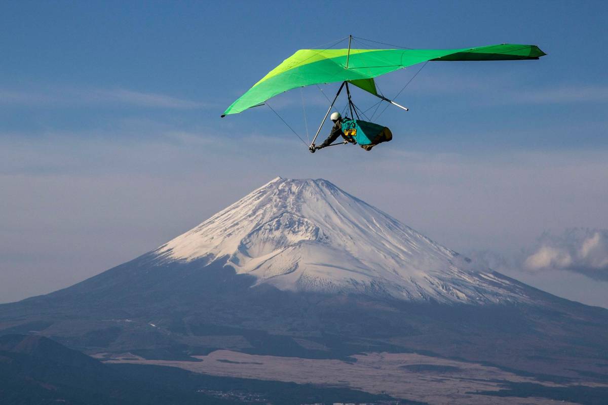 Los deportistas extremos disfrutan la imponencia de la naturaleza. Foto: Getty