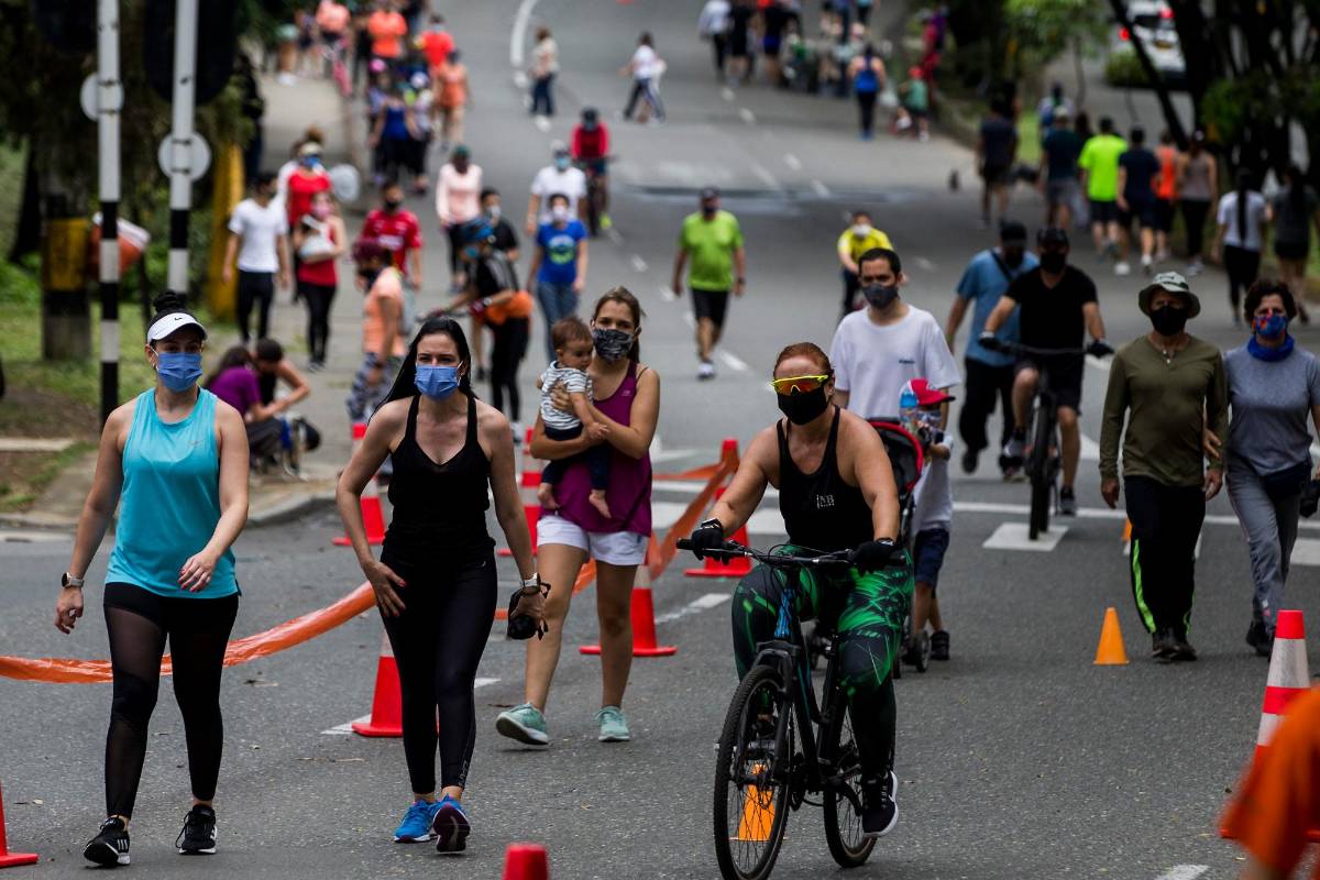 Para asistir a las ciclovías será indispensable el uso de tapabocas y evitar aglomeraciones. Foto: Julio César Herrera