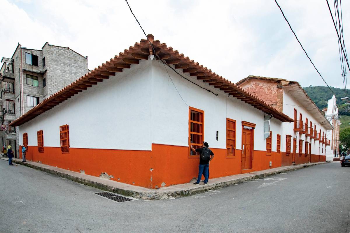 Fachada de la casona que fue construida en 1812. FOTO: Jaime Pérez