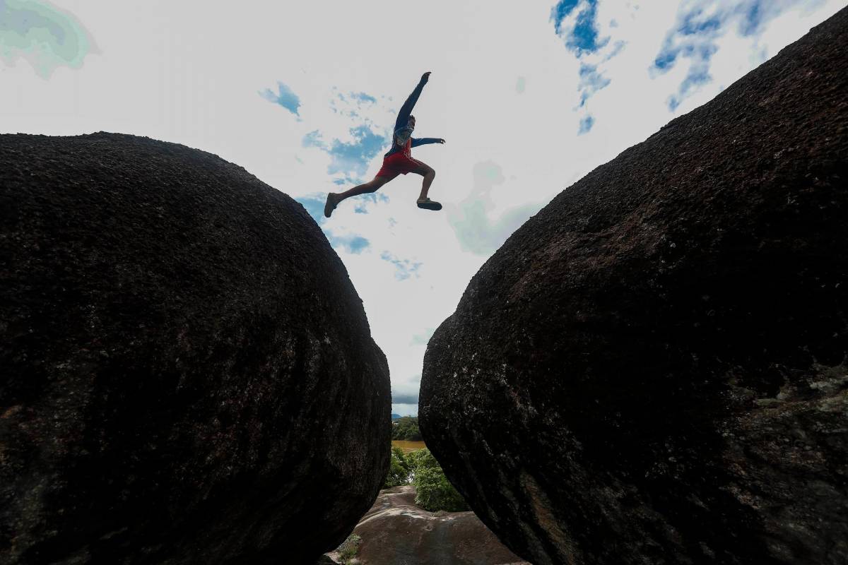 Las rocas que constituyen el Escudo Guayanés en territorio colombiano están en Guainía, Vaupés y Vichada. Foto: Manuel Saldarriaga Quintero.