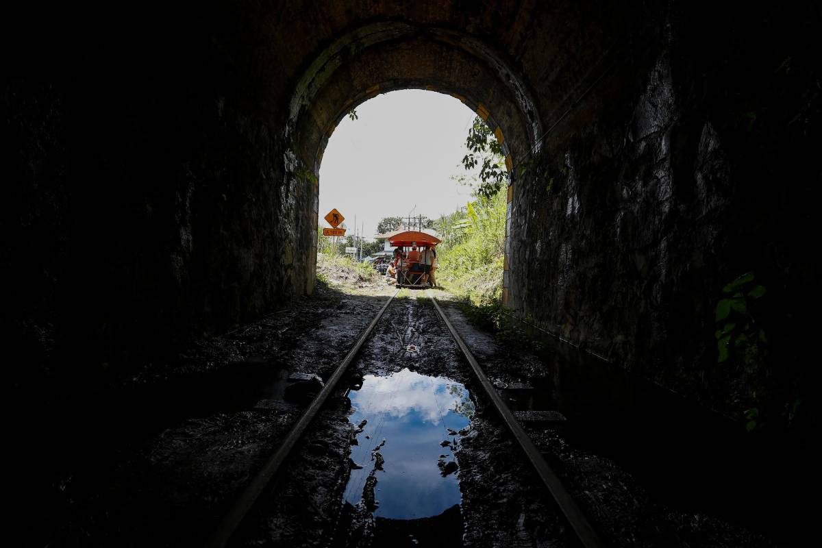 Pero ahora es también aprovechado para recorridos turísticos. Foto: Manuel Saldarriaga Quintero.