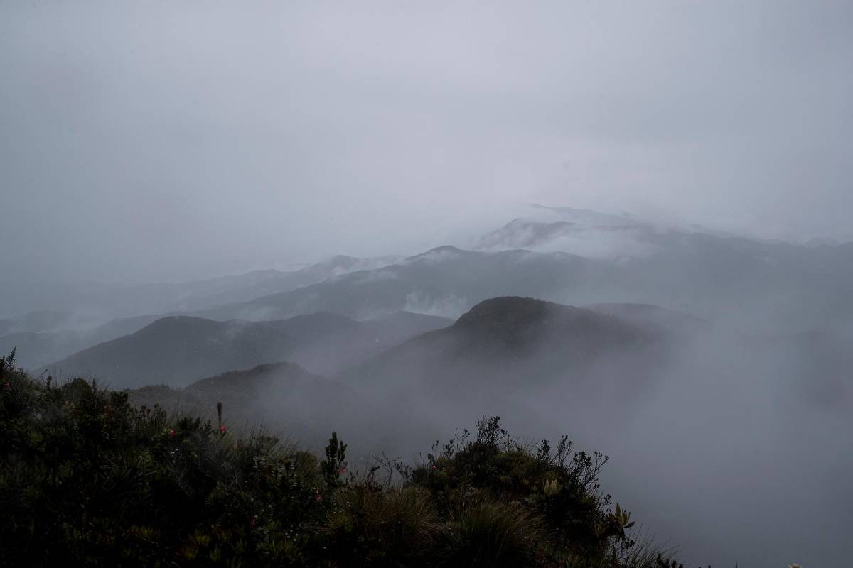 El páramo de Sonsón lo conforman varias montañas que llegan más allá de los 3.000 msnm Foto: Esteban Vanegas