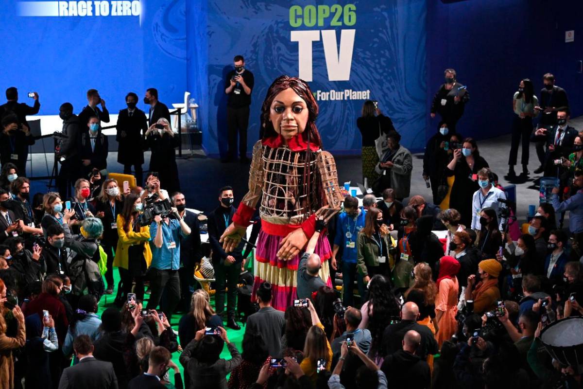 Las activistas hacen un llamamiento internacional a la necesidad de incluir a las mujeres en las conversaciones climáticas a nivel mundial, afirmando que de ellas dependen los cultivos, los cuidados y la educación de las generaciones futuras. Foto Getty