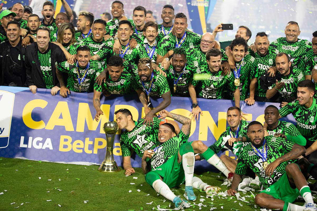 Los verdolagas se impusieron al Tolima por un global 4 - 3. FOTO: JUAN ANTONIO SÁNCHEZ OCAMPO