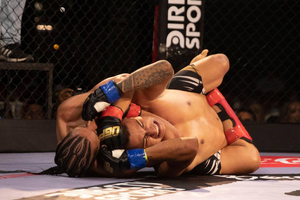 Regresaron a Medellín las emociones de los combates de UGP (Último Guerrero en Pie), la empresa más importante del país especializada en artes marciales mixtas. Foto: Edwin Bustamante.