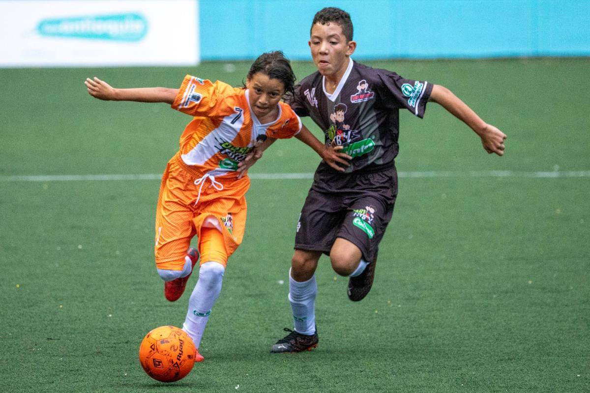 Cinco deportes, entre ellos el Baby Fútbol, tuvieron programación en la primera jornada del Festival de Festivales. Foto: Carlos Velásquez