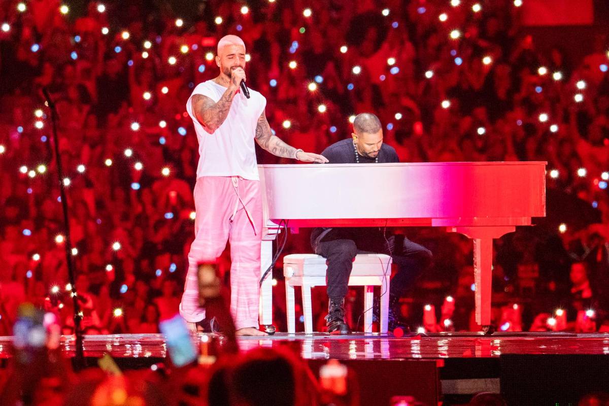 “Te amo culicagada”: la romántica confesión de Maluma a su novia en pleno concierto. Foto: Carlos Velásquez