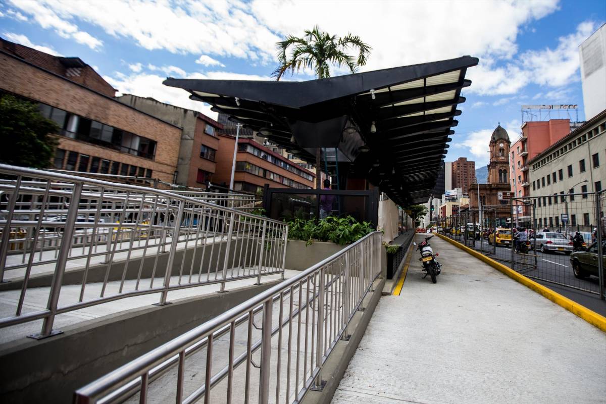 Cuando entre en funcionamiento la estación de San José permitirá intercambio entre la linea dos del Metroplús y el tranvía de Ayacucho. FOTOS JULIO CÉSAR HERRERA