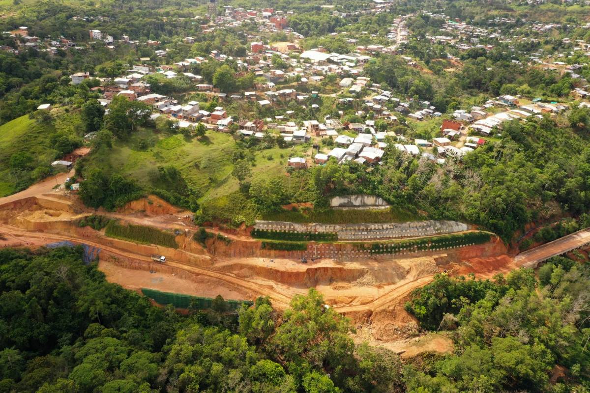 Más del 80% del territorio del municipio tiene un título minero asignado o solicitado. Foto: MANUEL SALDARRIAGA QUINTERO.