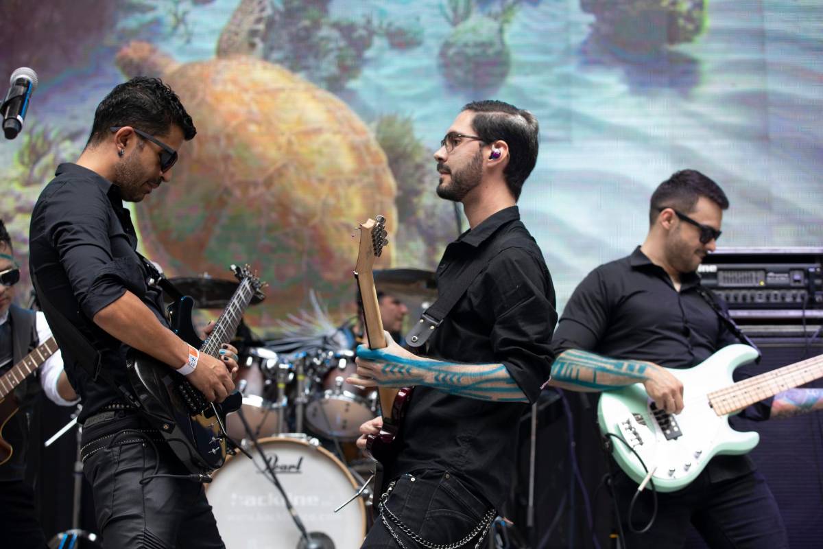 La banda W.I.N una de las invitas al festival Altavoz 2021. Foto: Edwin Bustamante