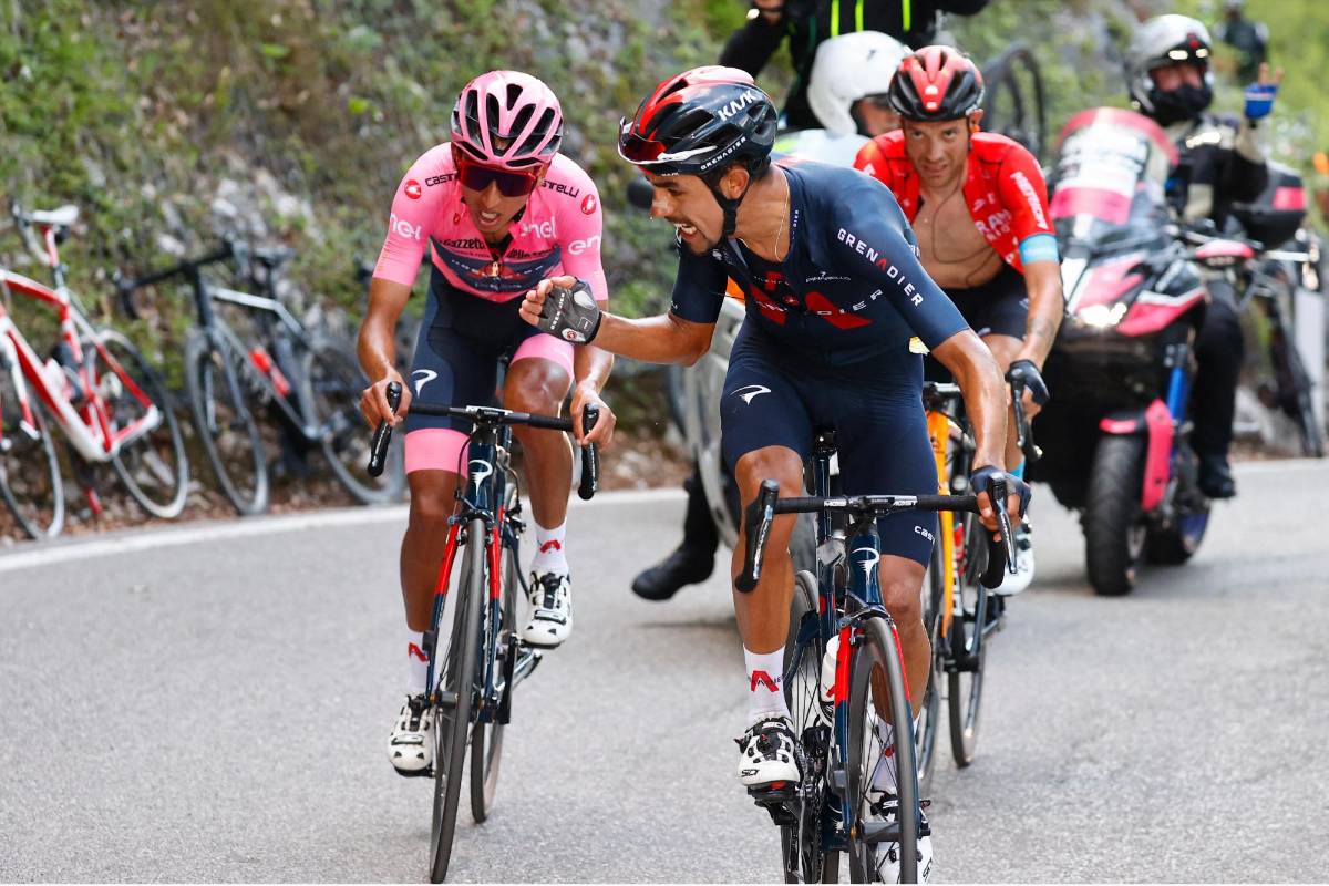 Egan logró ganar su segunda gran vuelta tras ganar el Tour de Francia en 2019. Foto: AFP