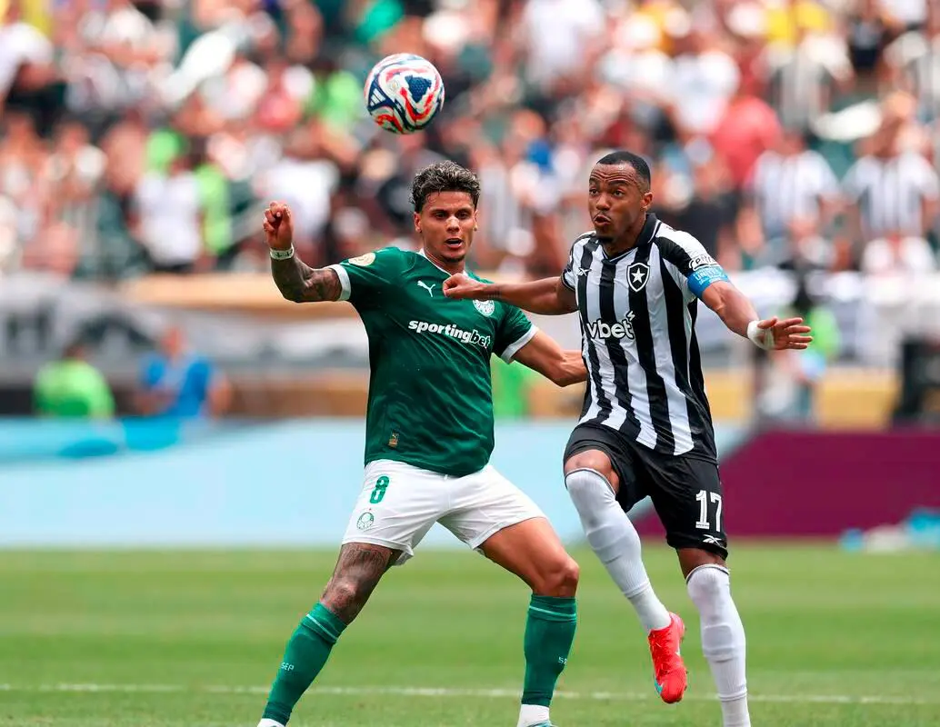 Richard Ríos, figura del Palmeiras en el Mundial de Clubes. FOTO FIFA