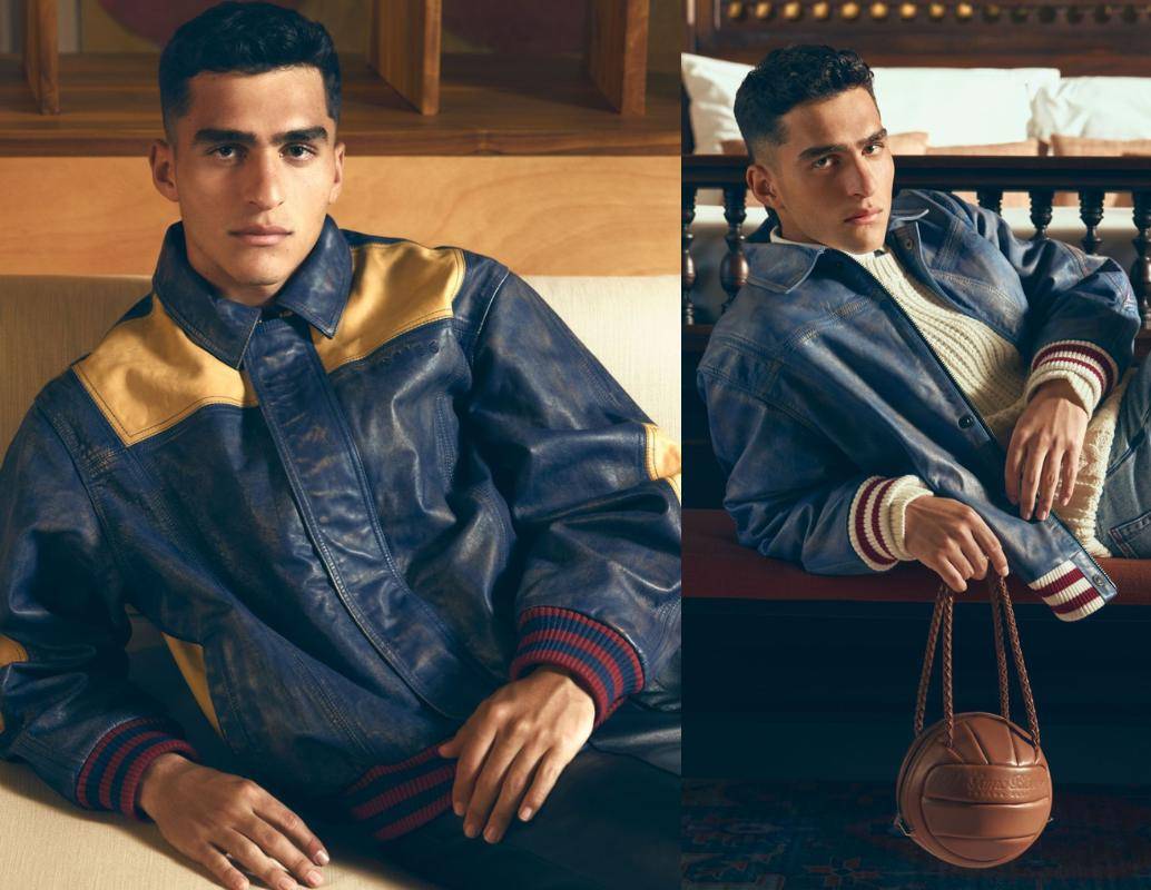 La colección “The Game Blooms” toma elementos clásicos del fútbol y los transforma en piezas de moda inspiradas en la cultura latinoamericana. FOTO: Cortesía. 