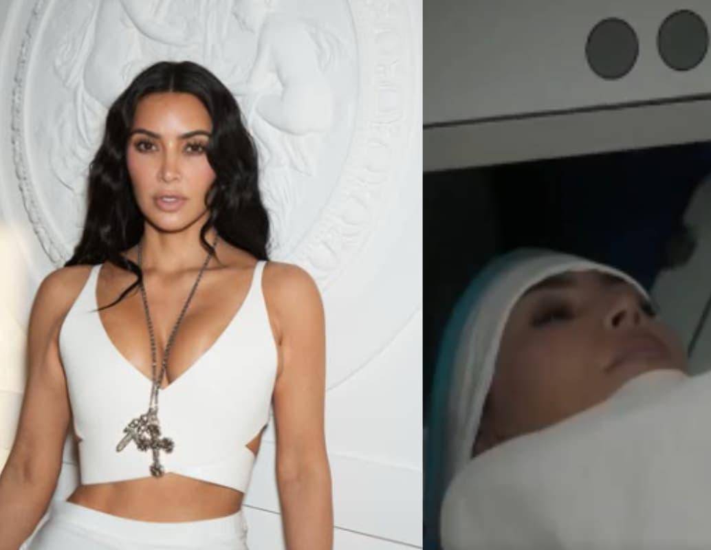 Kim Kardashian reveló su diagnóstico durante el programa <i>The Kardashians</i>. FOTO: @kimkardashian vía Instagram, captura de video. 