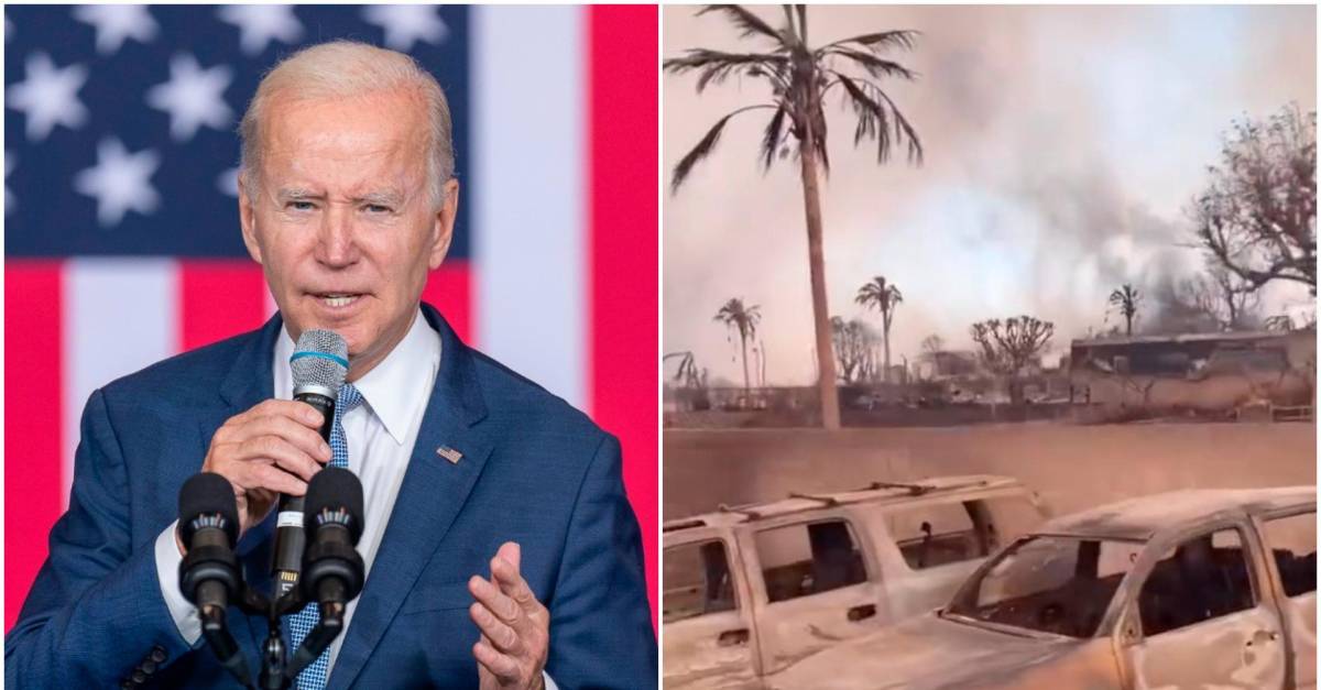 Biden Declaró Estado De Catástrofe En Hawái Por Incendios Forestales